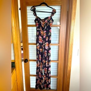 Floral Flynn Skye Jumpsuit, Size S